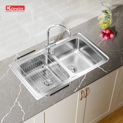 ảnh toàn cảnh chậu rửa bát European sink Premium