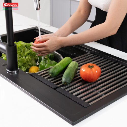 giá kê đồ đa năng Rollmat Konox RM01 để ráo thực phẩm