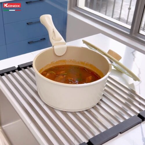 giá kê đồ đa năng Rollmat Konox RM01 đặt nồi chảo nóng