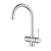 Vòi rửa bát 3 đường nước Trim - Water Chrome