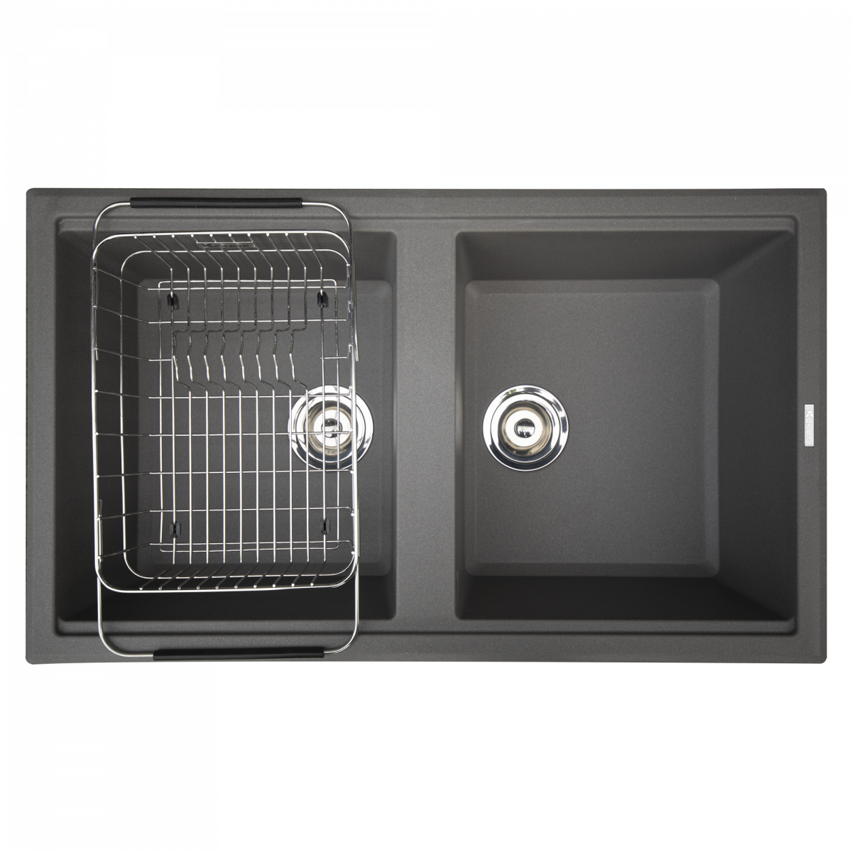 chậu rửa bát đá Granite Series Phoenix 860 Grey