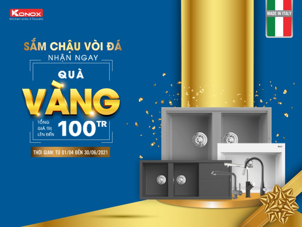 Chậu rửa bát đá granite