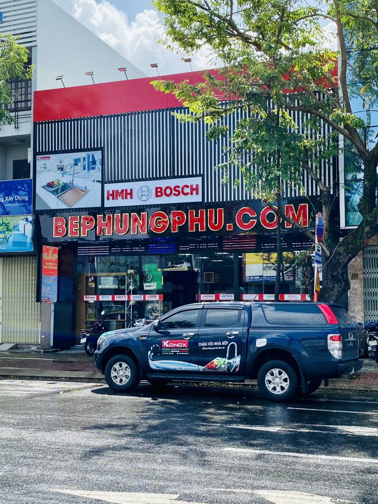 siêu thị bếp Hưng Phú - đại lý chính hãng phân phối chậu vòi nhà bếp Konox