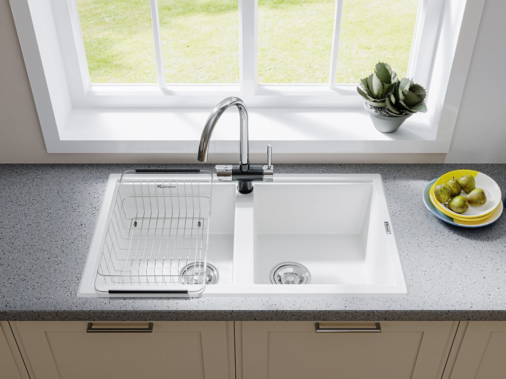 Từ A-Z về chậu rửa chén bằng đá Granite