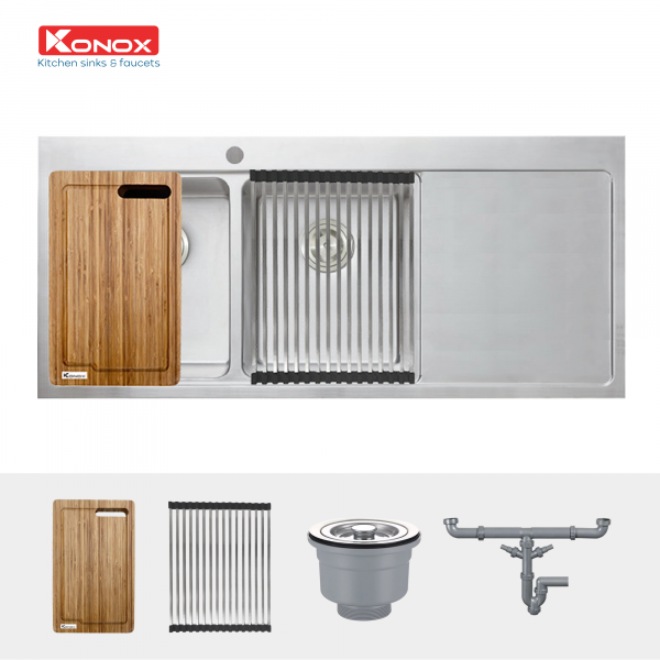Chậu rửa bát - Kitchen Sink Konox Topmount Series Model KN11650TD