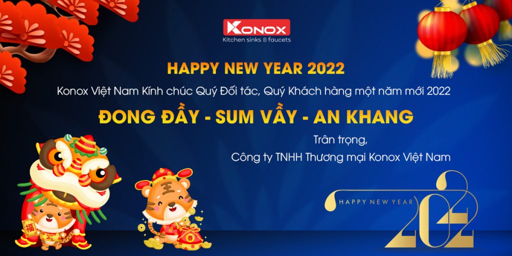 Konox chúc mừng năm mới 2022