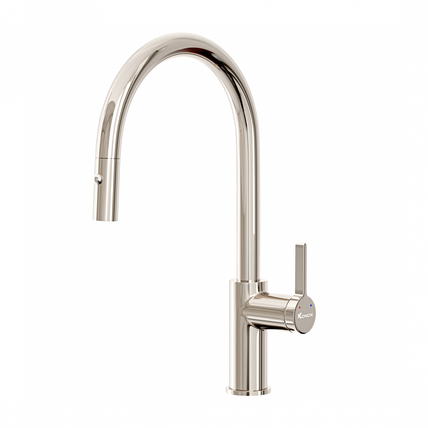 ALTO NICKEL | Konox | Vòi rửa bát dây rút