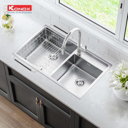 chậu rửa bát overmount sink KN8248DO