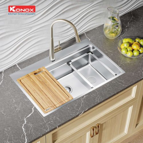 chậu rửa bát topmount sink KN7650TS