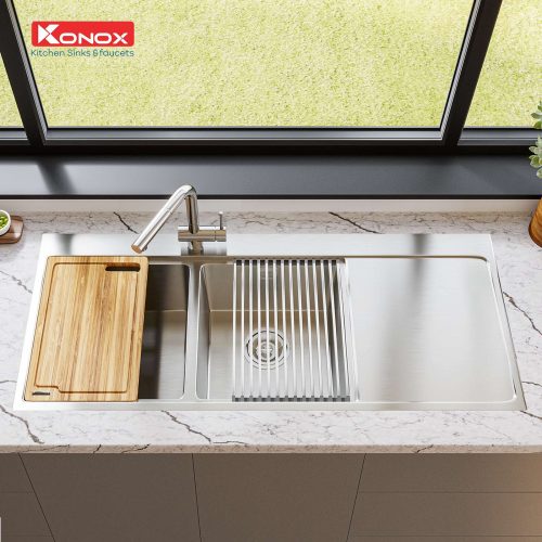 chậu rửa bát workstation sink topmount sink KN11650TD