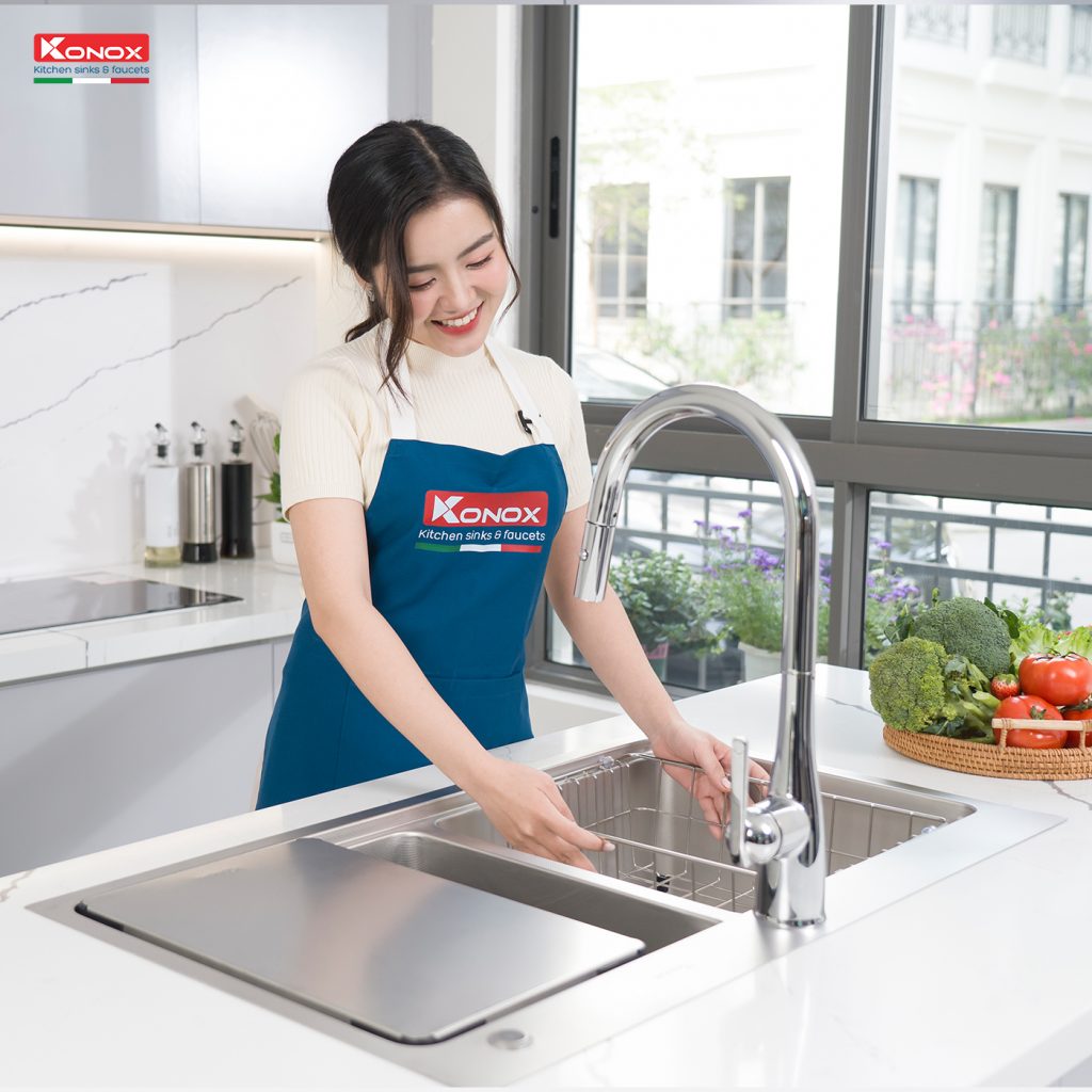  kinh nghiệm lựa chọn chậu rửa bát 2 hố