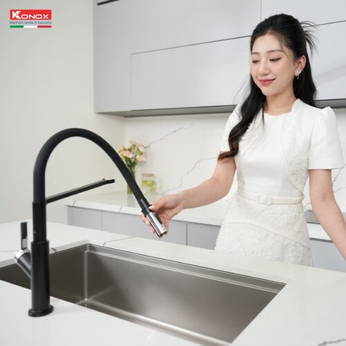vòi rửa bát cần mềm