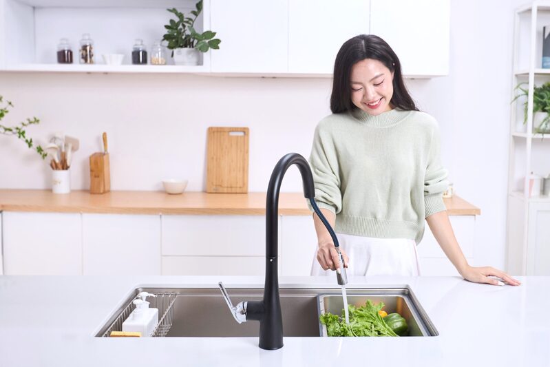 hướng dẫn lắp vòi rửa bát
