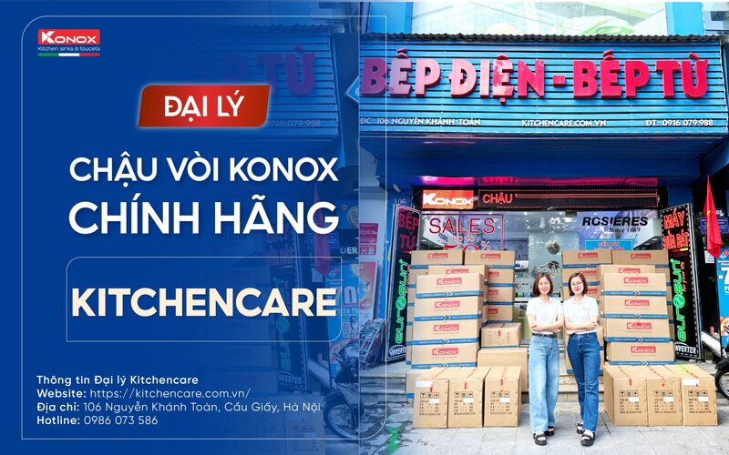 đại lý chính hãng konox