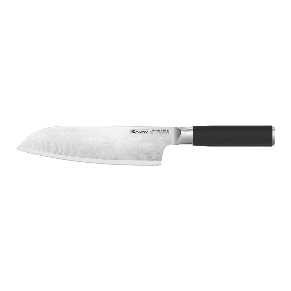 dao-santoku-thep-Nhat-damascus-Konox-Eiko-santoku dao Santoku thép Nhật damascus Konox Eiko santoku