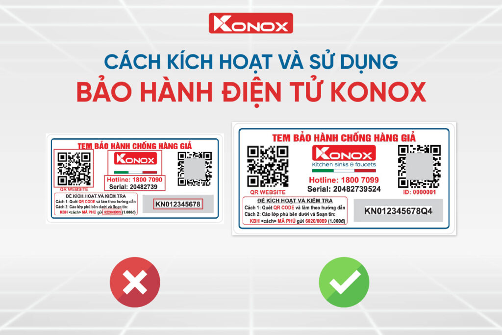 Bảo hành điện tử Konox Thumbnail