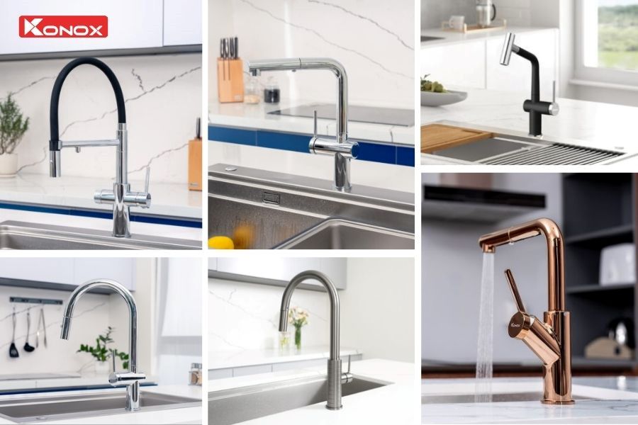 Bộ sưu tập vòi dây rút 2025 của Konox