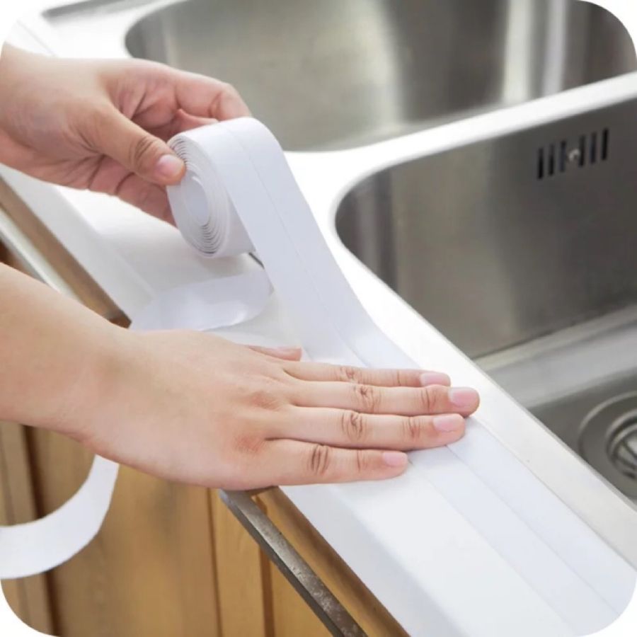lưu ý khi bịt khe hở giữa chậu rửa bát và bàn đá