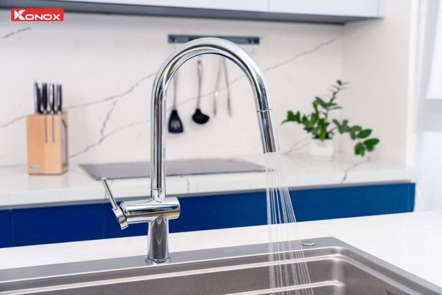 Bộ sưu tập vòi dâu rút 2025 của Konox