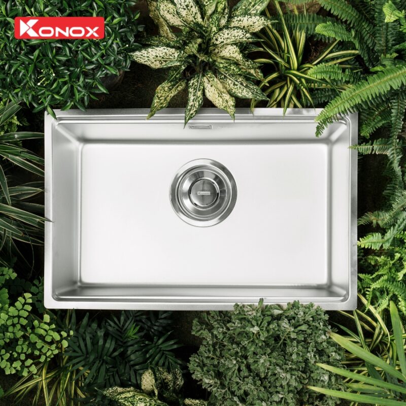Chậu rửa bát mặt mịn Tari 7648SM