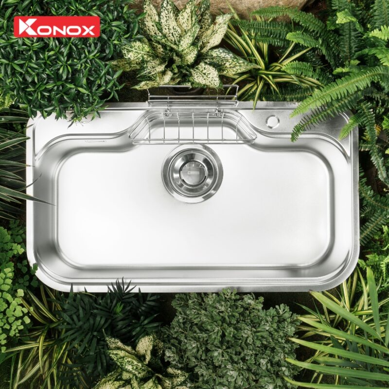 Chậu rửa bát mặt mịn Tari 9051SM