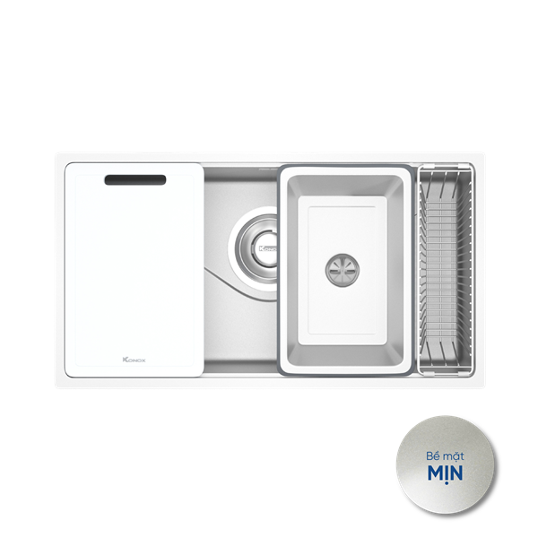 TARI 8748SM | Konox | Chậu rửa bát phong cách Nhật bề mặt mịn