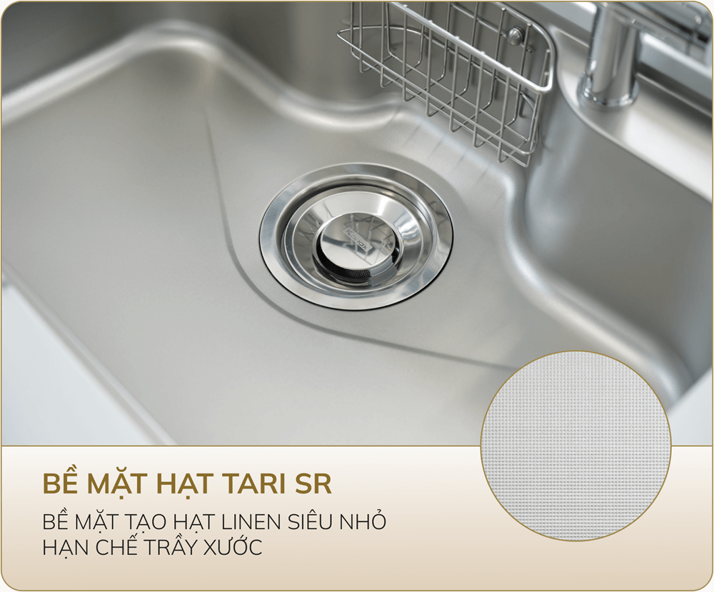 Bề mặt hạt Tari SR