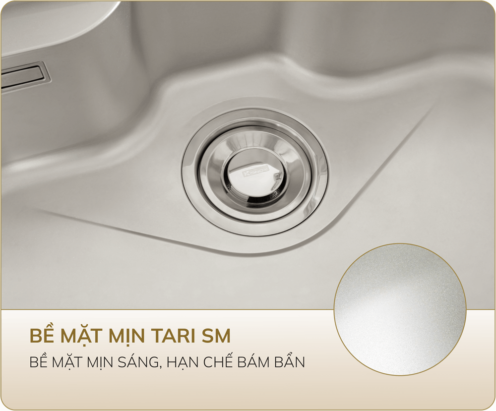 Bề mặt mịn Tari SM