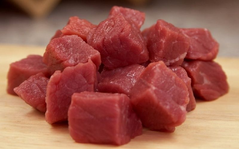 cách thái thịt bò kho