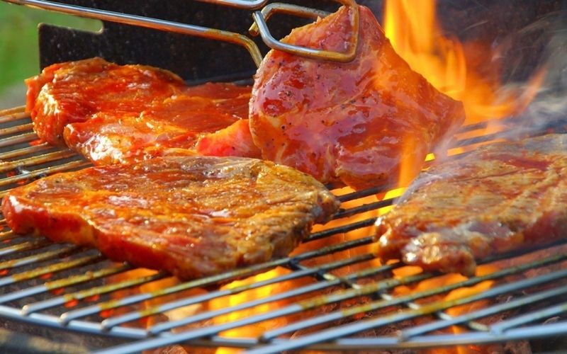 cách thái thịt bò nướng