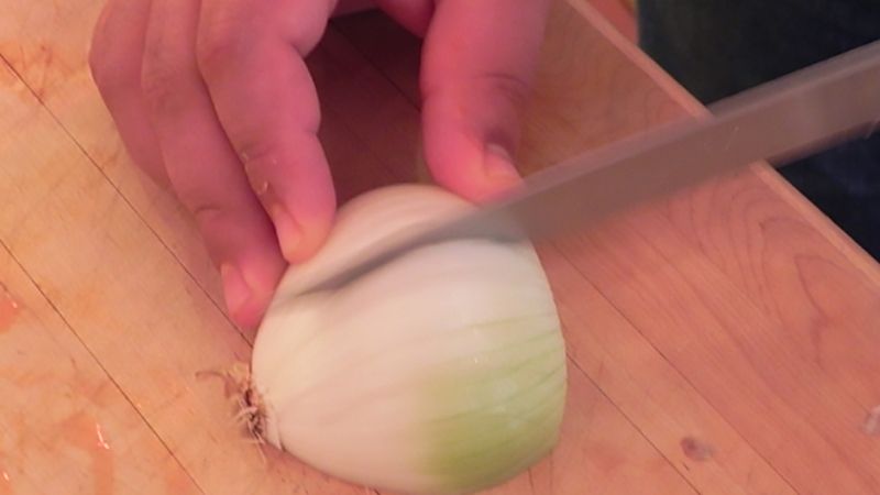 cắt gốc hành cuối cùng