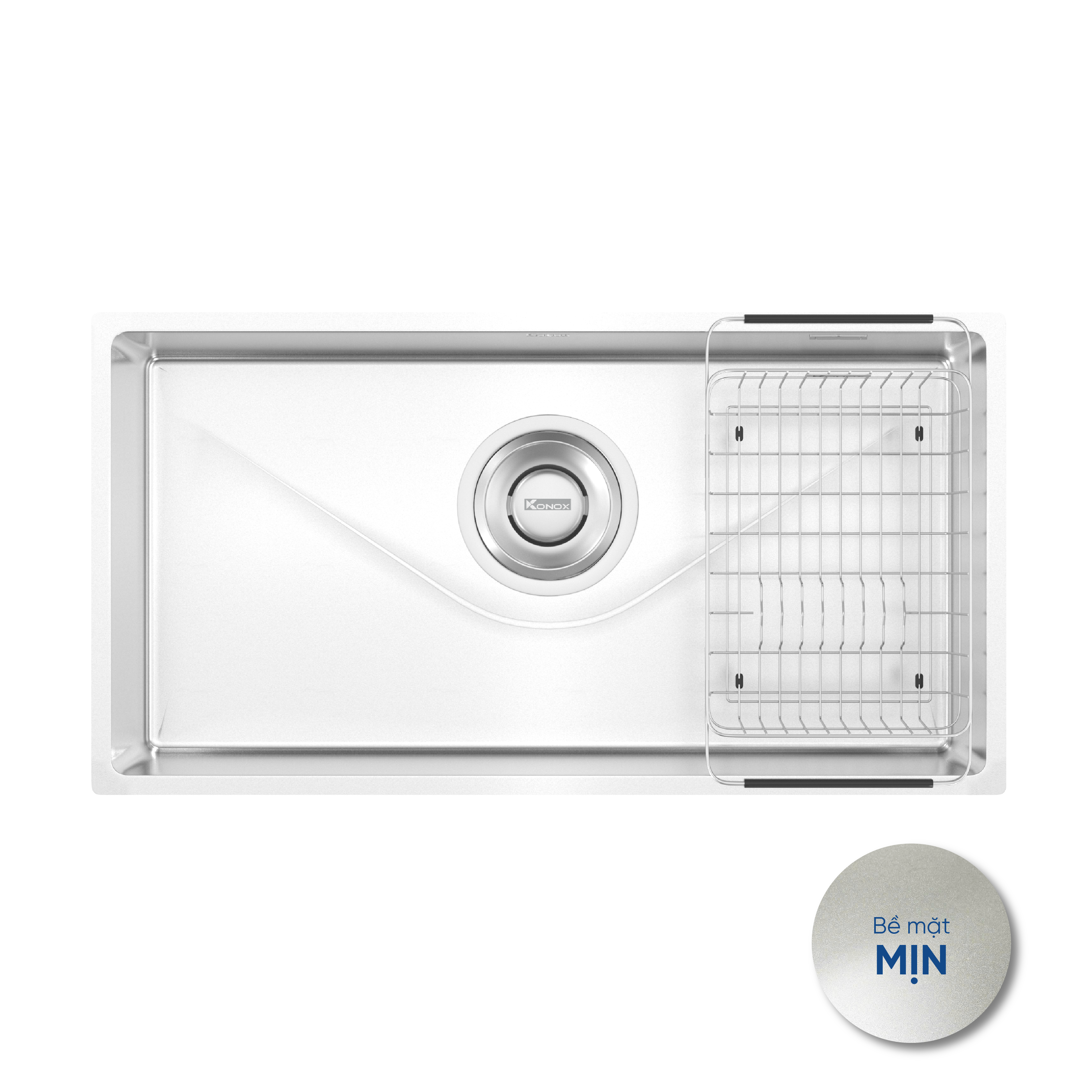 TARI 870SM | Konox | Chậu rửa bát phong cách Nhật bề mặt mịn