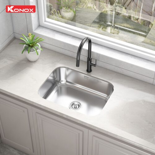 Chậu rửa bát phong cách Nhật bề mặt mịn Tari 5744SM