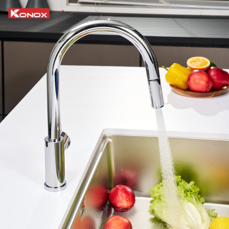 2 chế độ xả nước của vòi