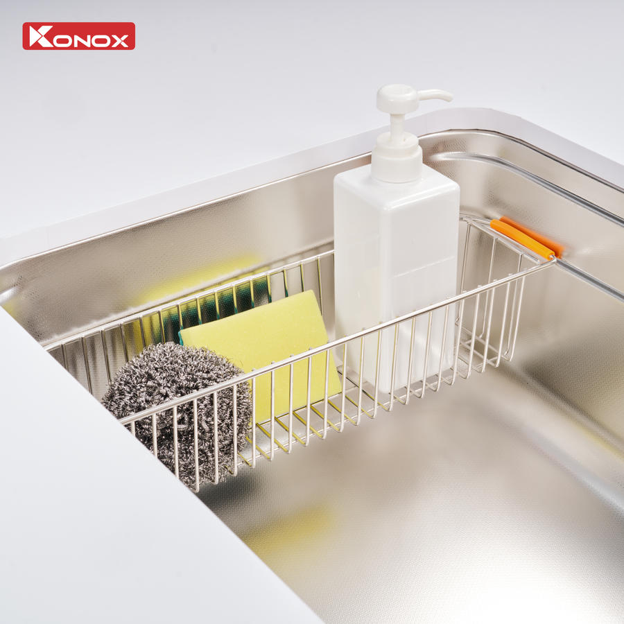 giá úp bát bồn rửa chén inox 1 ngăn Tari Smart 8047