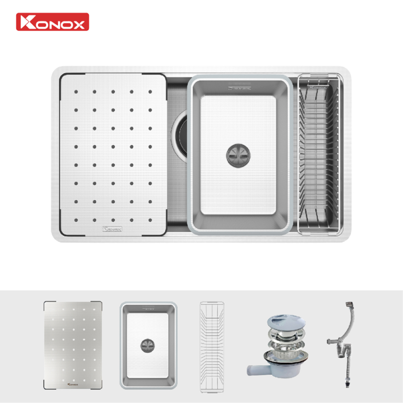 Phụ kiện chậu rửa bát chống xước Dekor 8044SU
