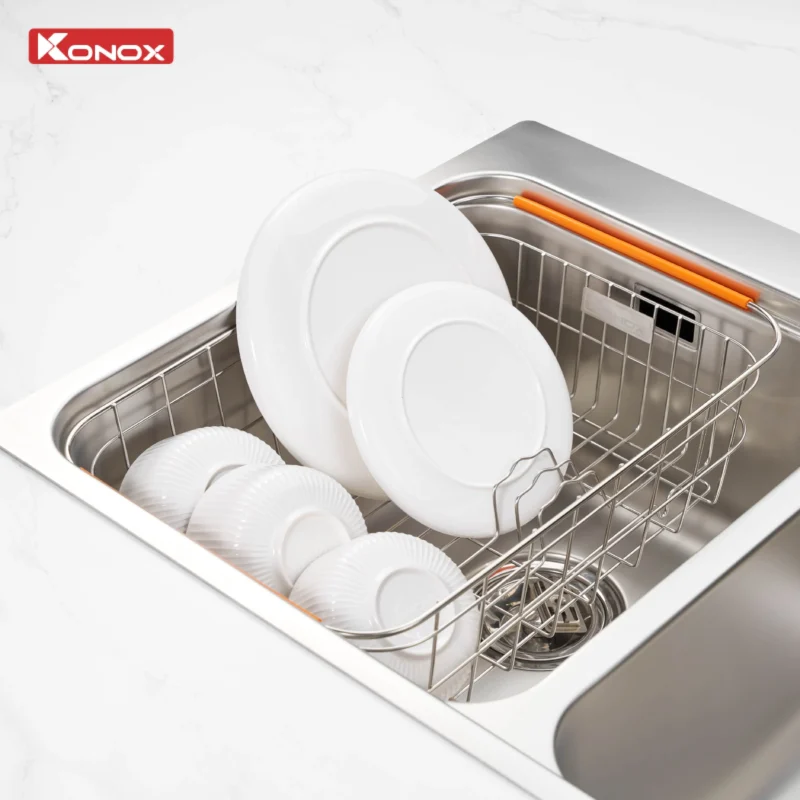 Chậu rửa bát 2 hố cân r50 Tari 7851TD