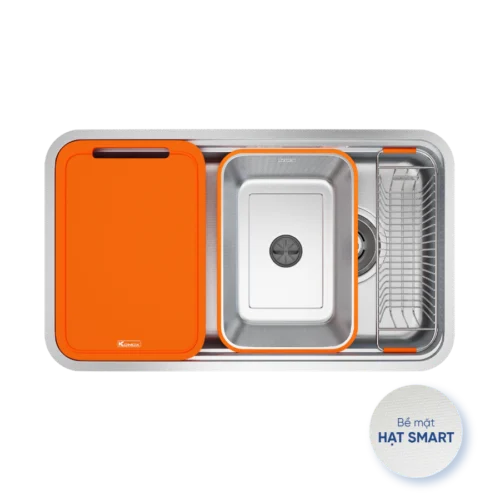 Chậu rửa bát chống xước phong cách Nhật Tari Smart 8047