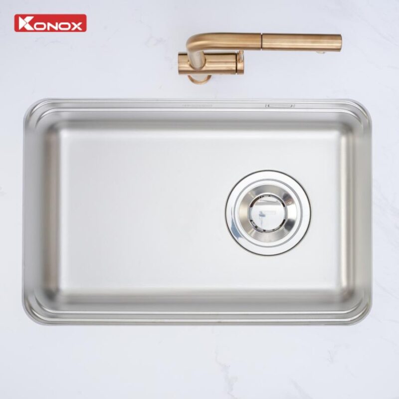 Chậu rửa bát 1 hố phiên bản cá nhân hóa Konox Tari Smart 7047PP