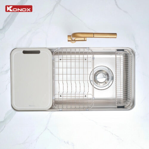 chậu rửa bát 1 hố cá nhân hóa Tari Smart 8847PP