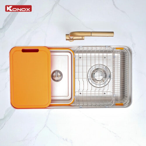 chậu rửa bát 1 hố cá nhân hóa Tari Smart 8847PP