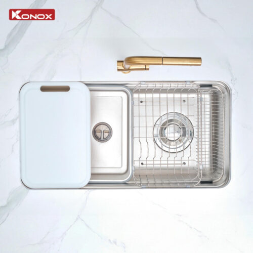 chậu rửa bát 1 hố cá nhân hóa Tari Smart 8847PP