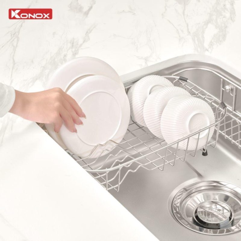 Chậu rửa bát 1 hố chống xước Konox Dekor 8250TS