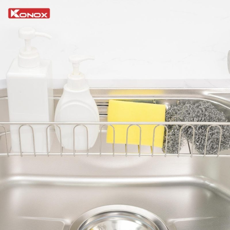Chậu rửa bát 1 hố chống xước Konox Dekor 8250TS