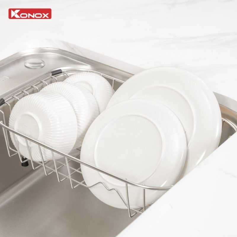Chậu rửa bát 1 hố chống xước Konox Dekor 8250TS