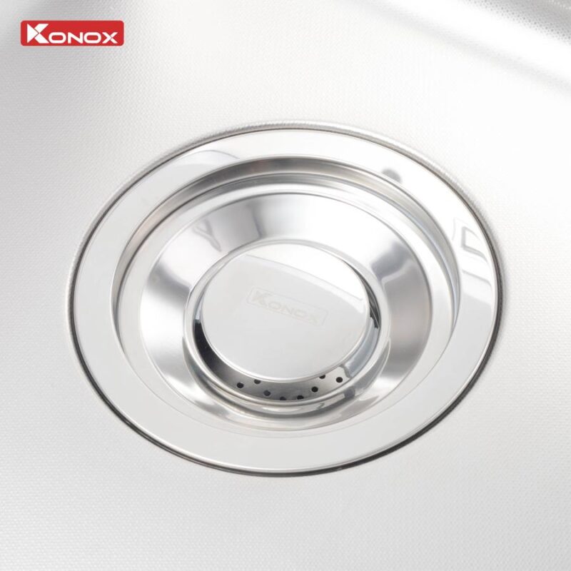 Chậu rửa bát inox 1 hố chống xước Konox Tari Smart 8050