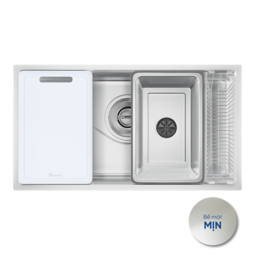 Chậu rửa bát phong cách Nhật bề mặt mịn Tari 8748SM