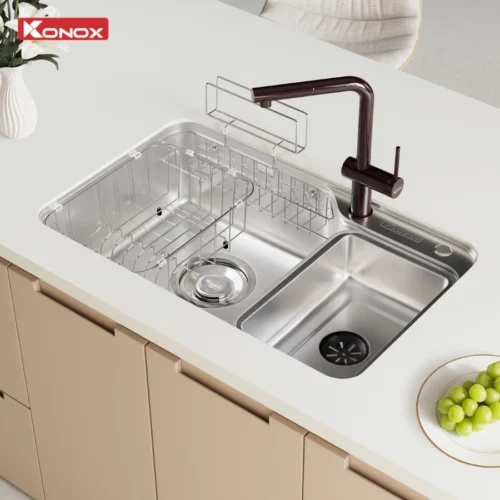 Chậu rửa bát phong cách Nhật bề mặt mịn Tari 8050SM