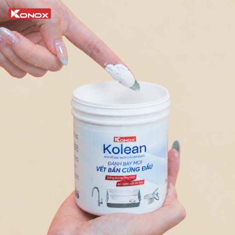 kem vệ sinh inox chuyên dụng Kolean